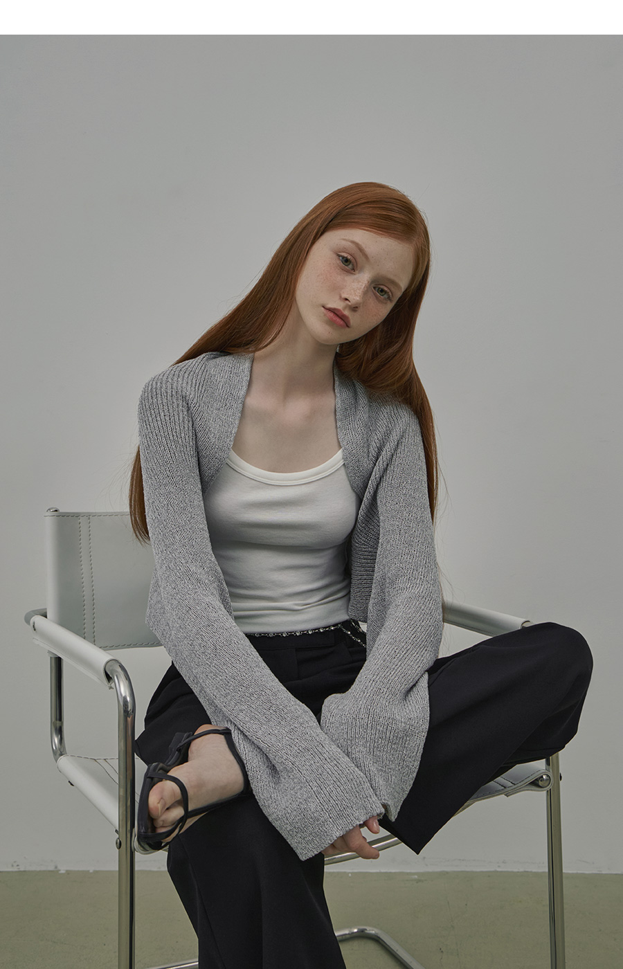 René ボレロ René - ルネ カーディガン ボレロ ネイビー 34の通販 by momo's