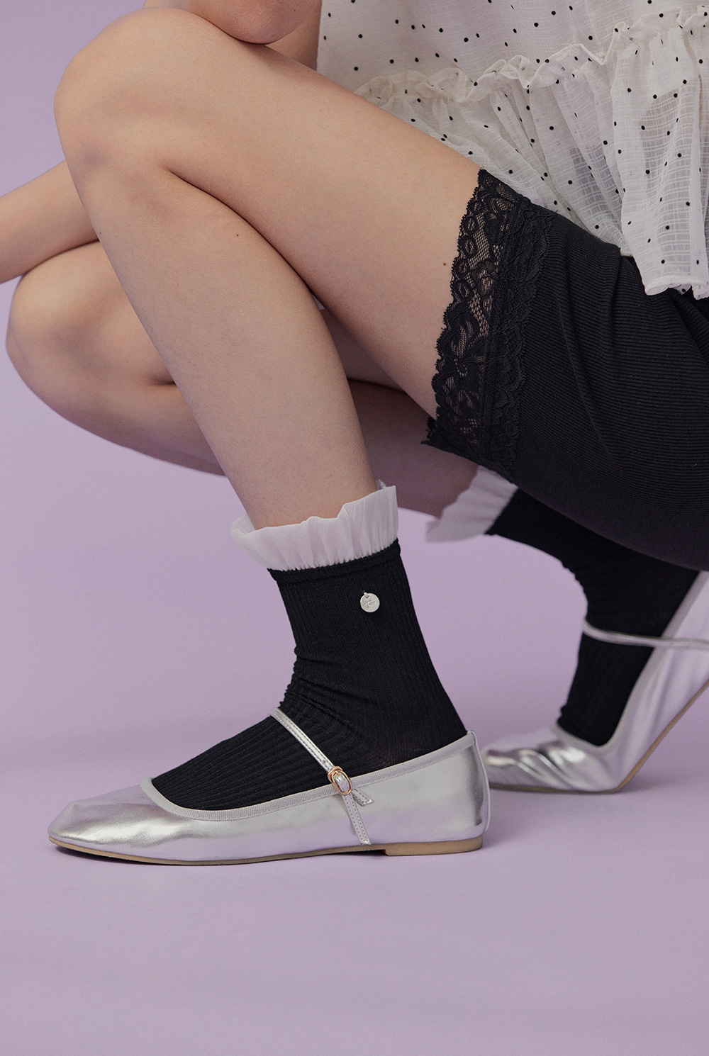 Dillan Frill Socks | ファッション通販サイト NUGU
