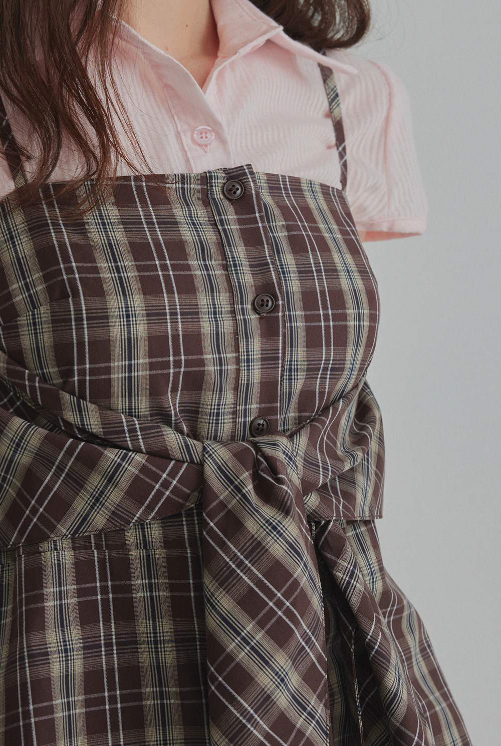 Nerdine Check Strap Mini Dress | ファッション通販サイト NUGU