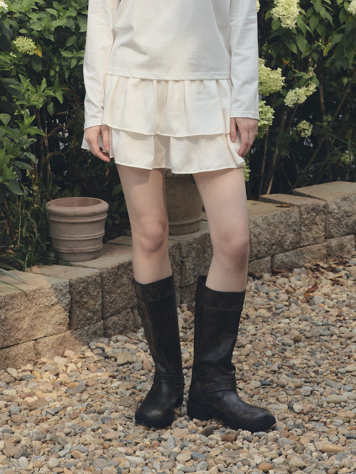 Daisy Tiered Mini Skirt