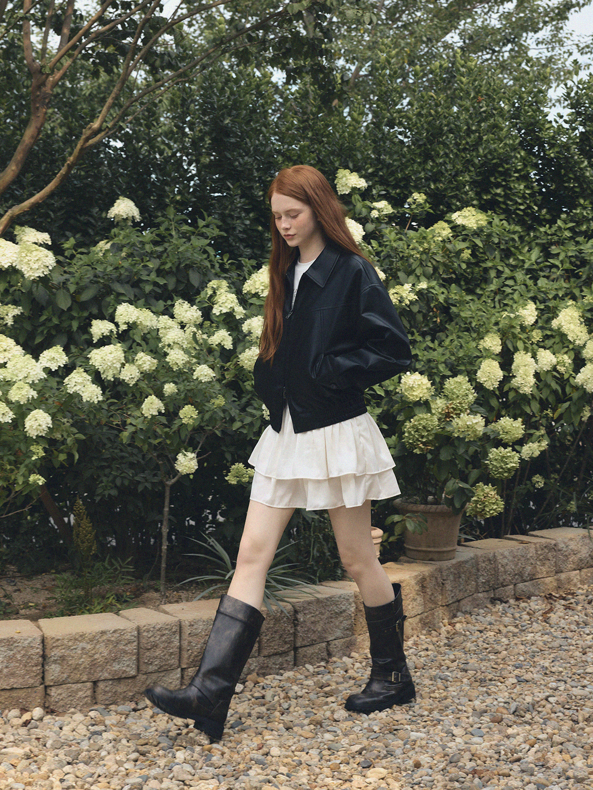 Daisy Tiered Mini Skirt