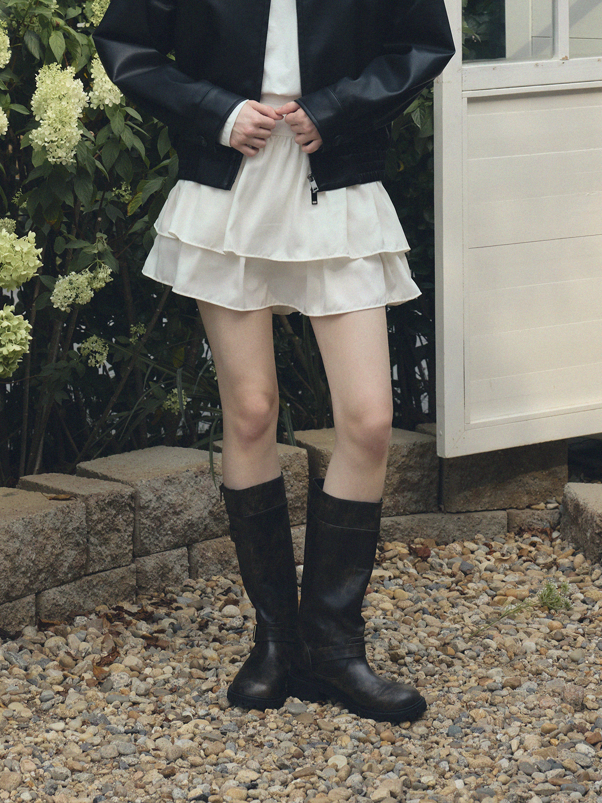 Daisy Tiered Mini Skirt