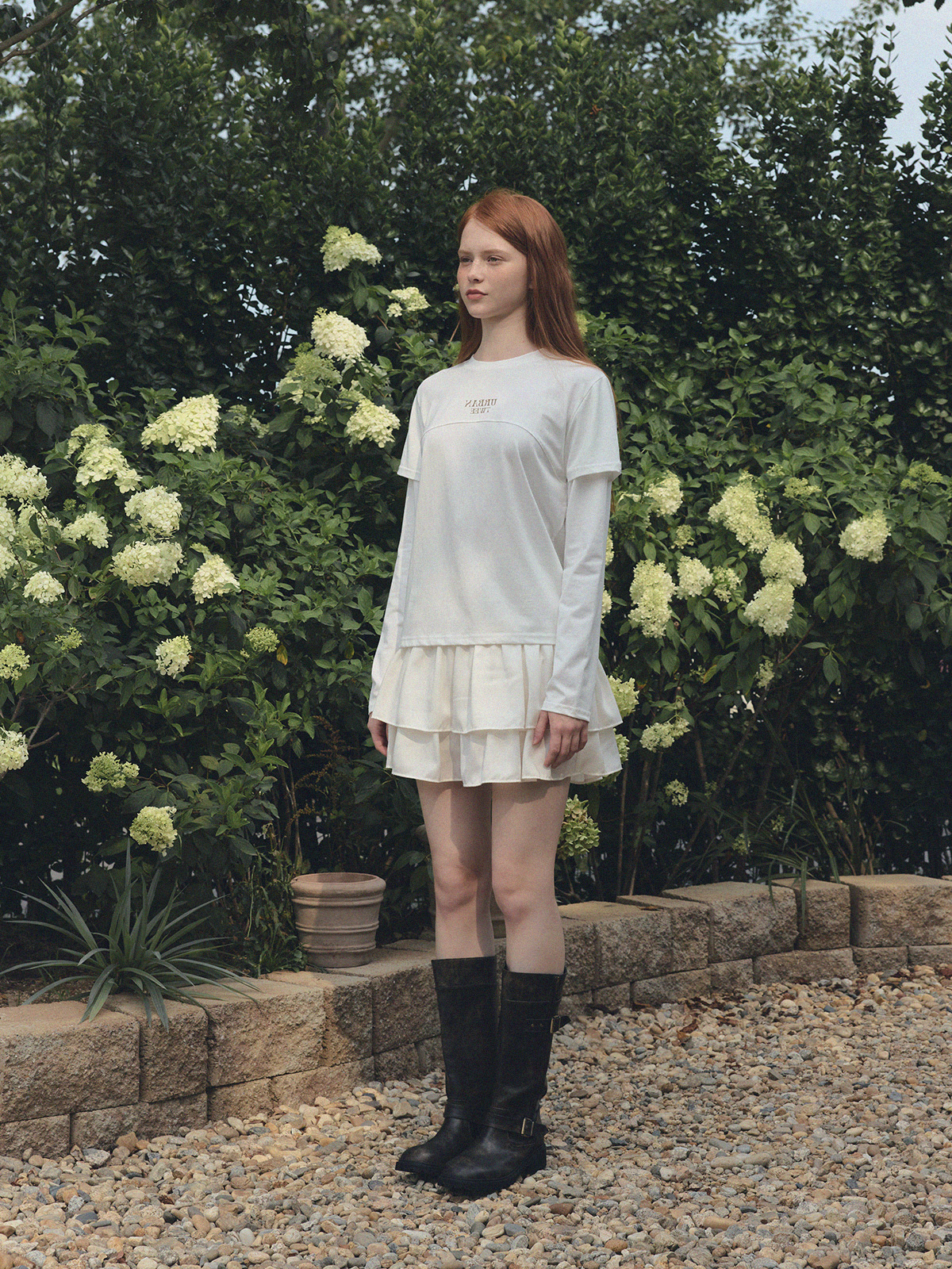 Daisy Tiered Mini Skirt