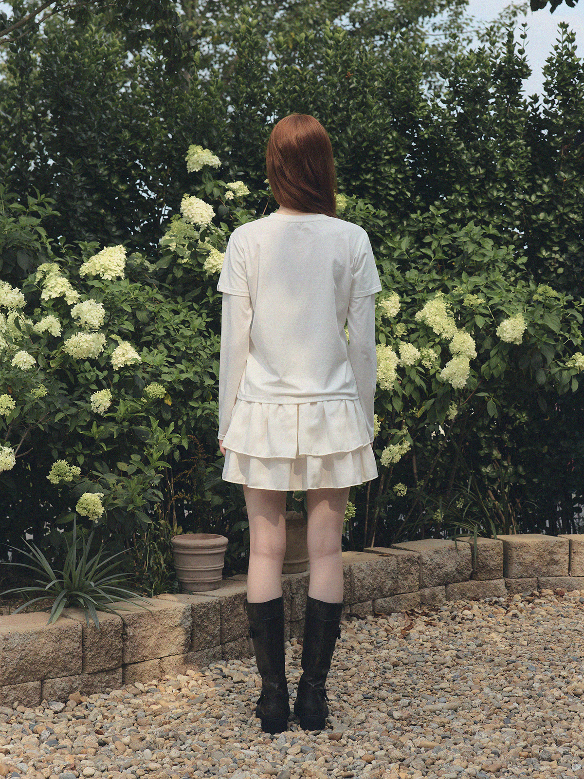 Daisy Tiered Mini Skirt
