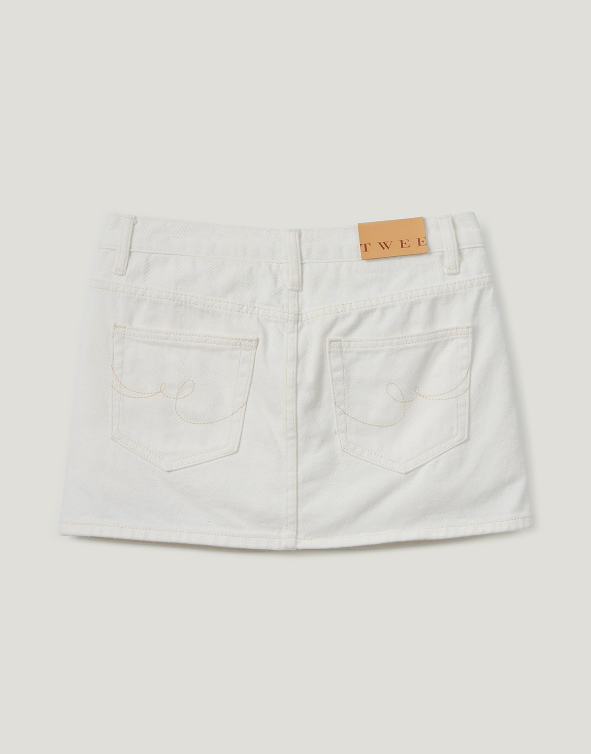Moti Basic Cotton Low-Rise Skirt