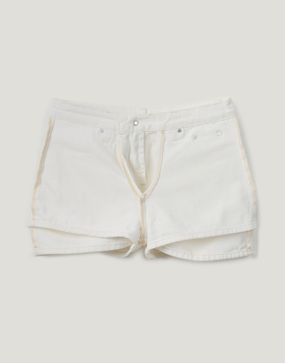 Moti Basic Cotton Low-Rise Skirt