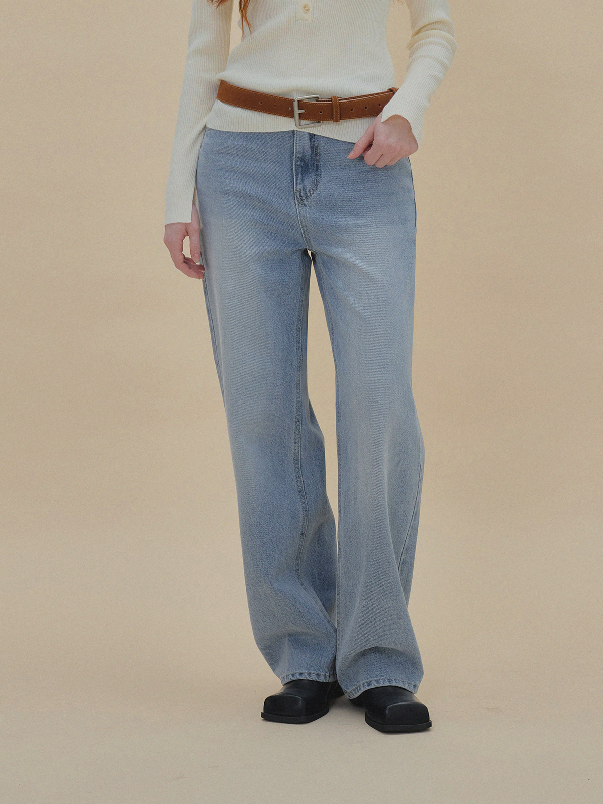 Eolb Light Wide Denim Pants