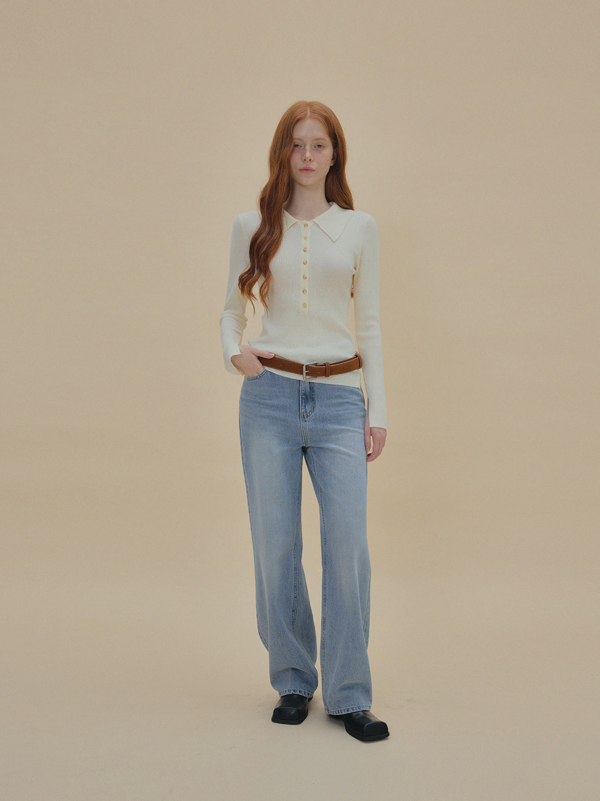 Eolb Light Wide Denim Pants