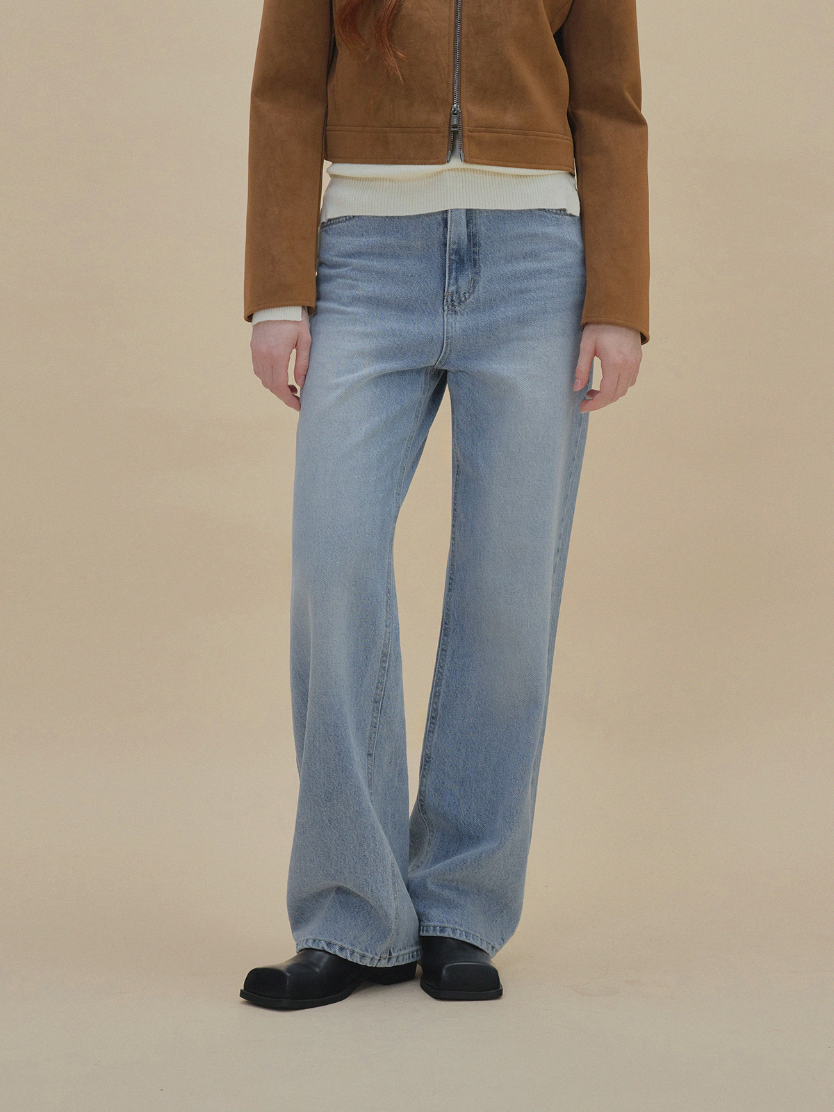 Eolb Light Wide Denim Pants