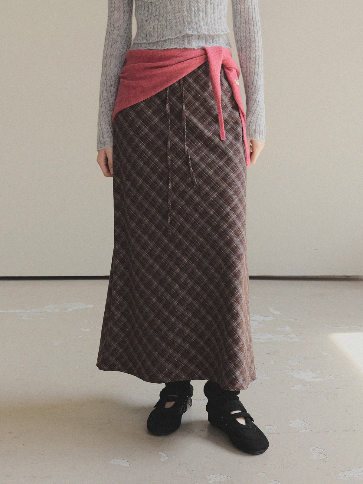 Kinel Two-Way Knit Scarf