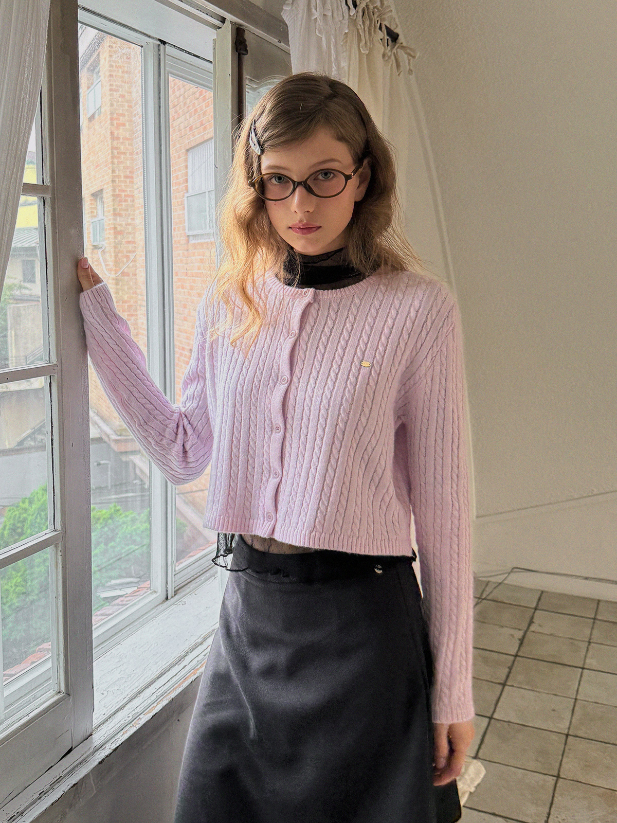 Deril Layered Skirt Wide Long Pants