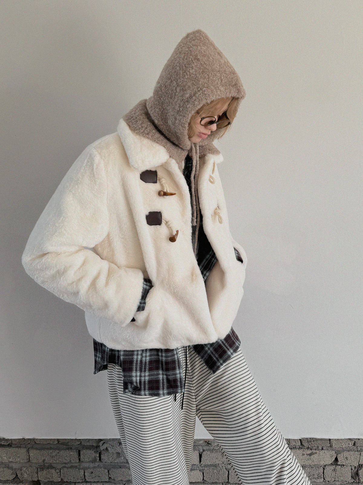 Linton Toggle Fur Jacket