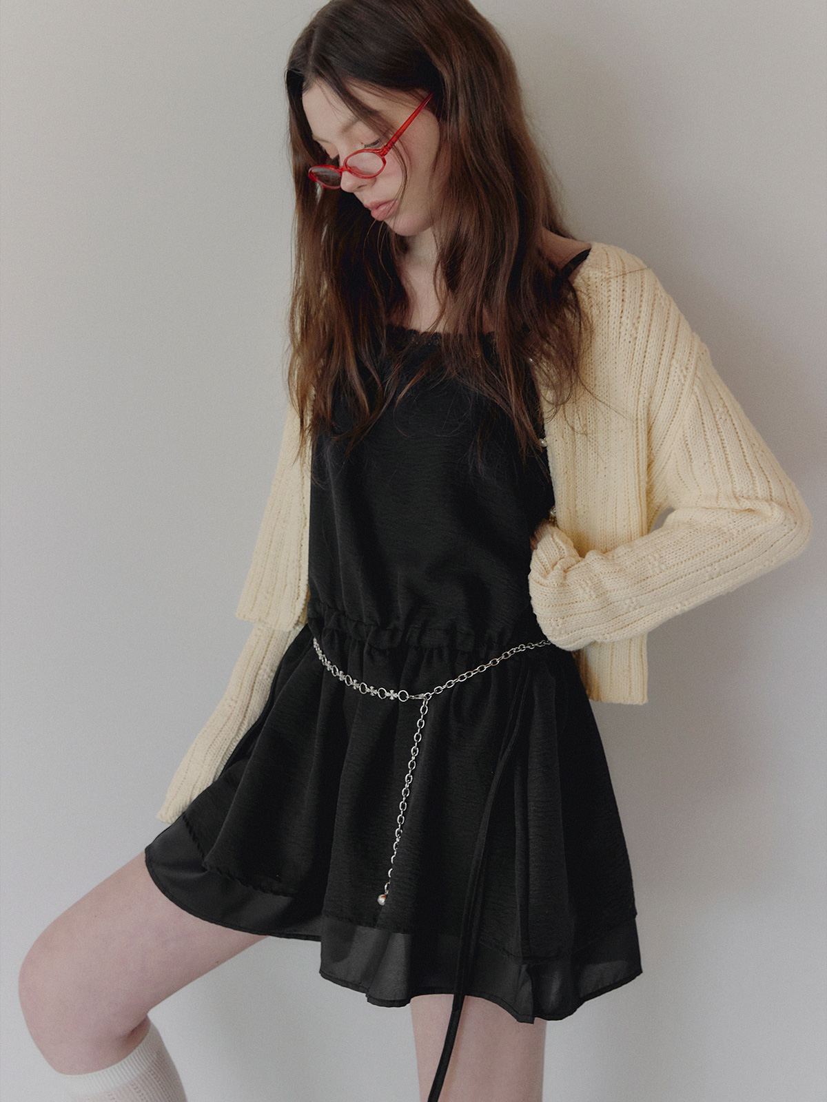 Urat Lace Layered Sleeveless Dress
