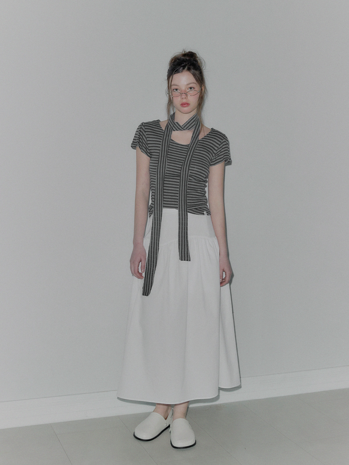 Duke Flare Long Skirt