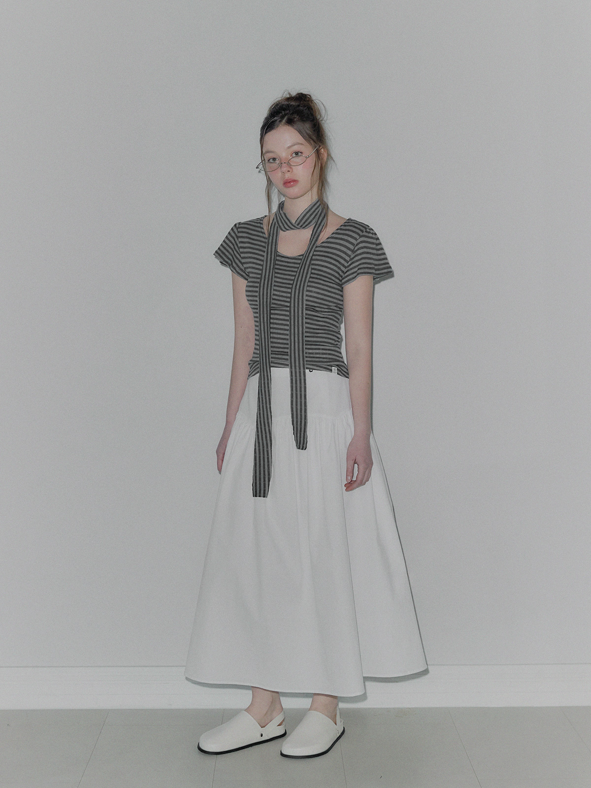 Duke Flare Long Skirt
