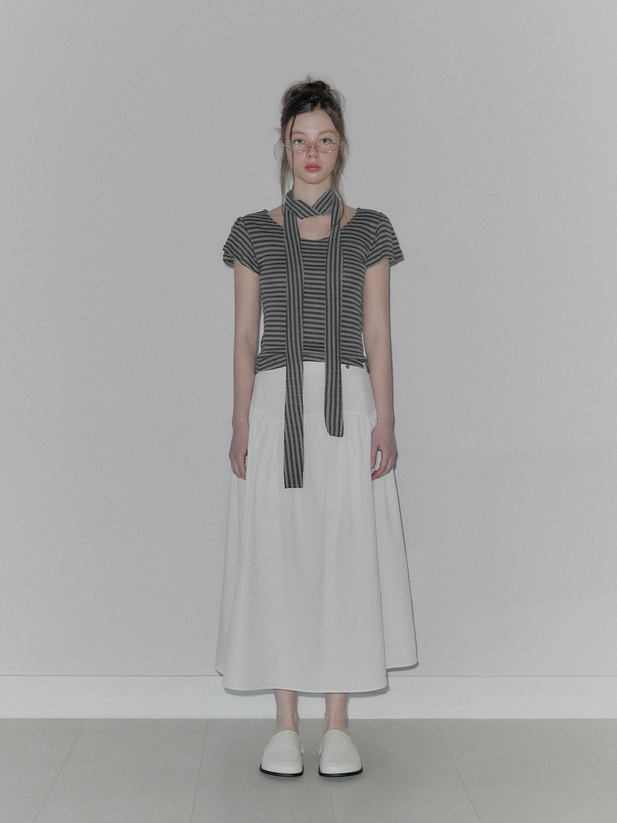 Duke Flare Long Skirt