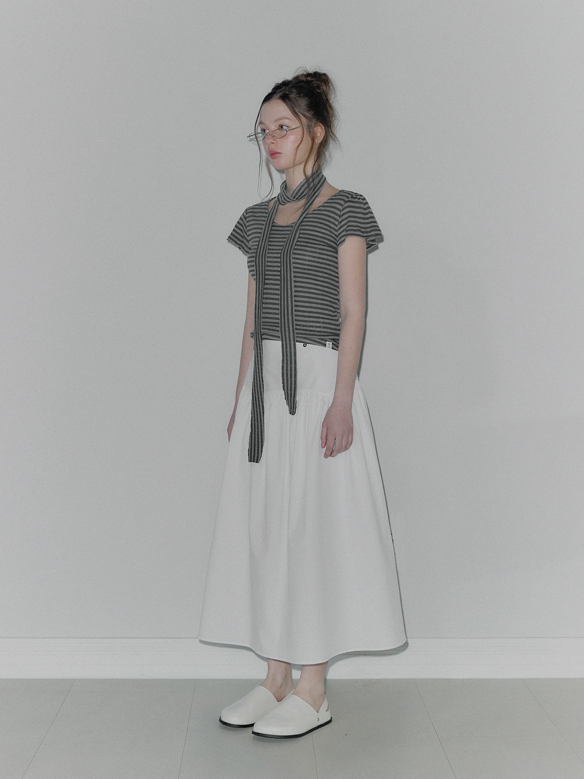 Duke Flare Long Skirt