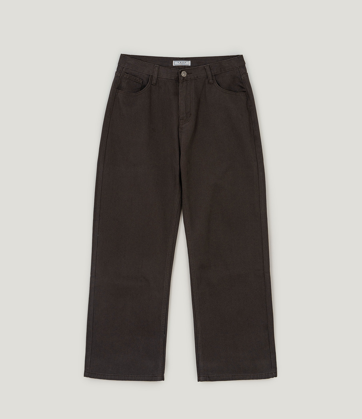 TWEE Pellit basic semi-wide long pants - Product detail view