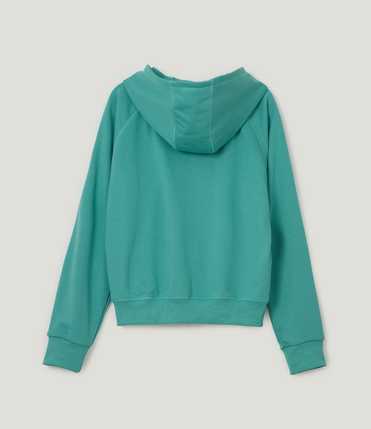 TWEE Wedgis mint hood zip-up - Product detail view