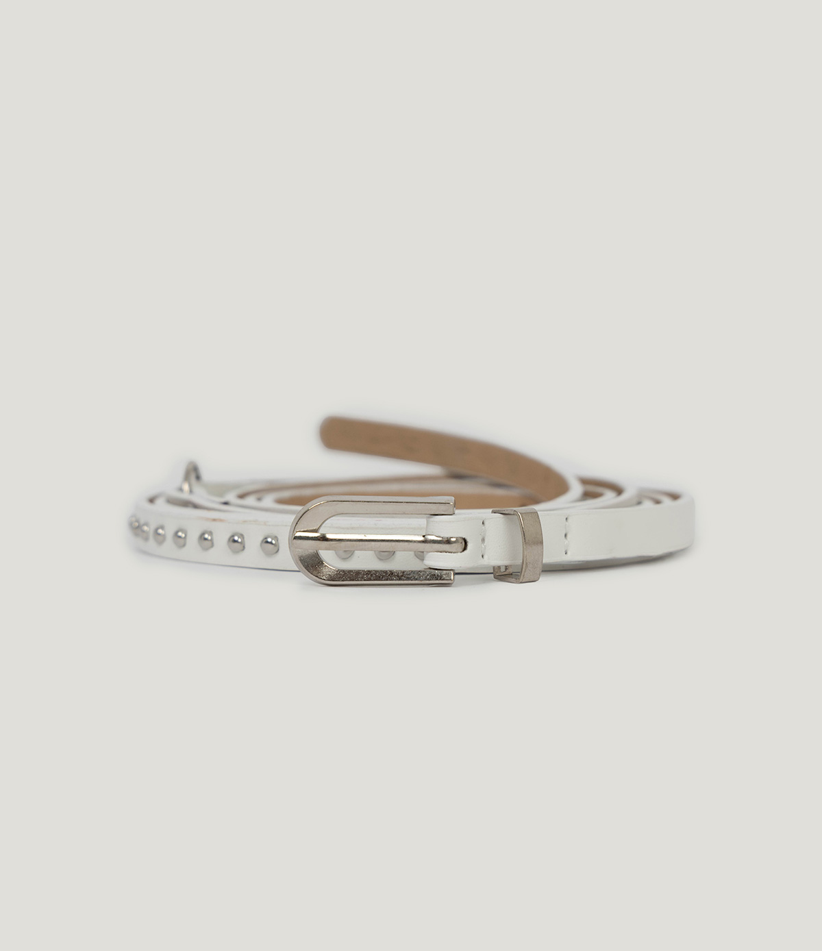 TWEE Polki stud thin double long belt - Product detail view