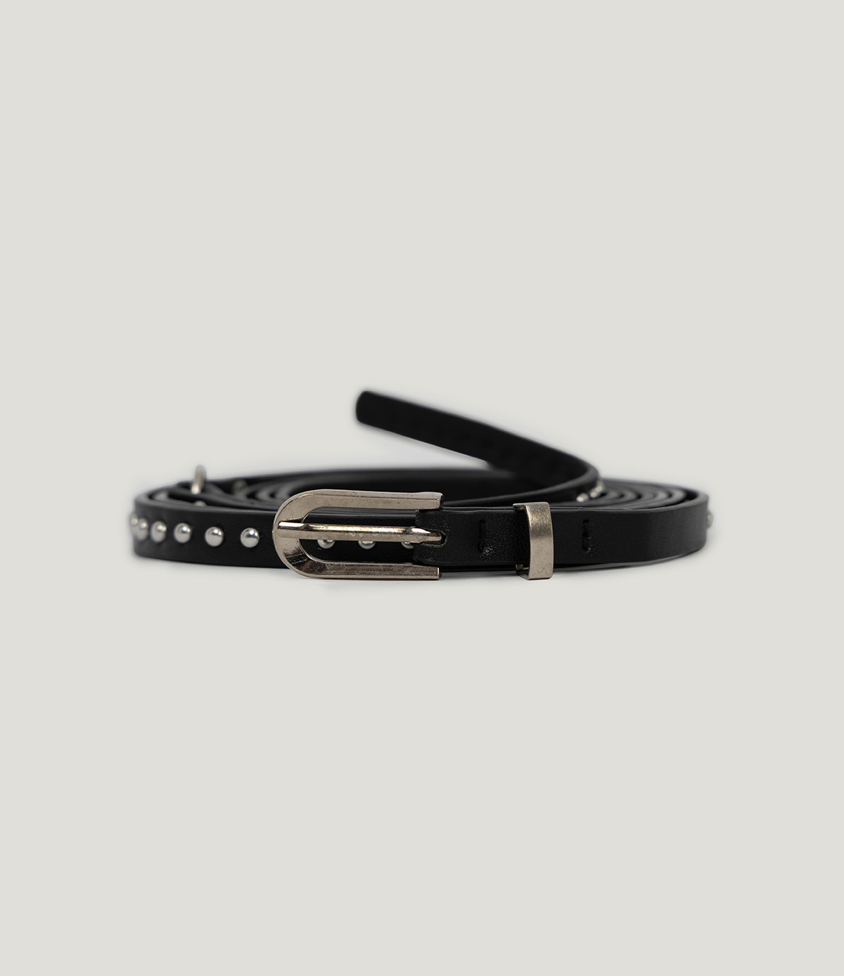 TWEE Polki stud thin double long belt - Product detail view