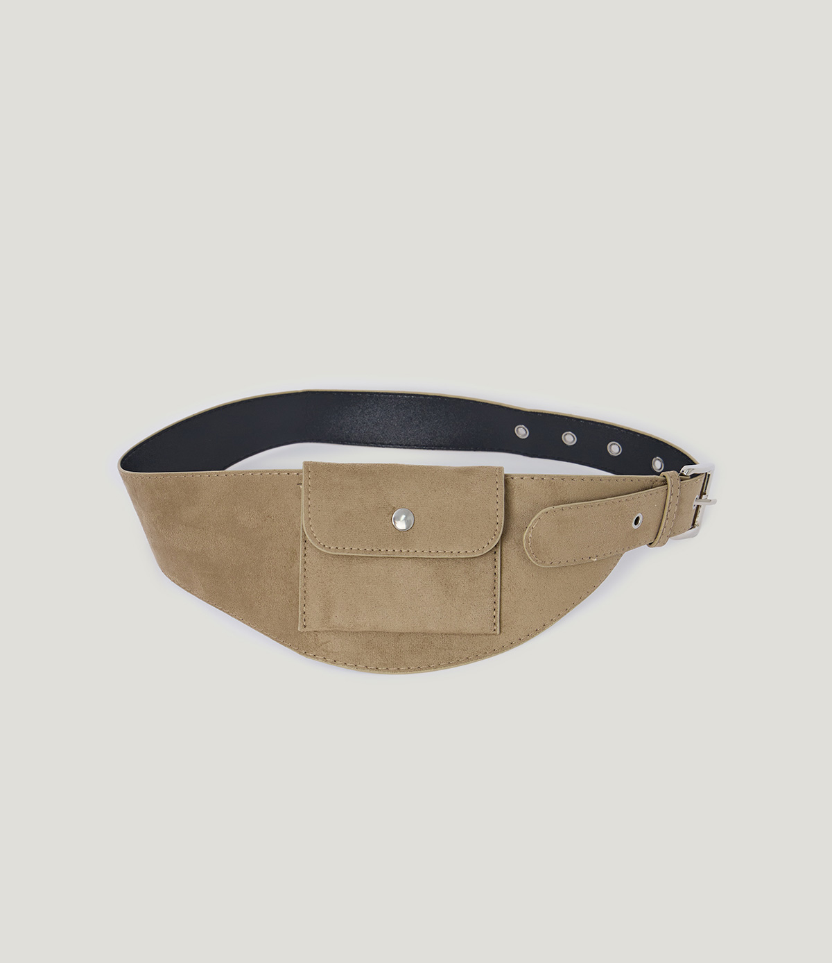 TWEE Chia suede pocket belt - Product detail view