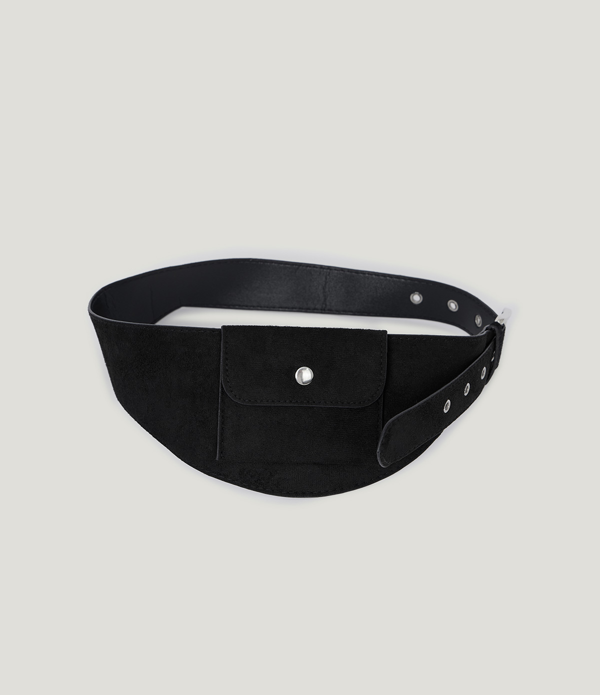 TWEE Chia suede pocket belt - Product detail view