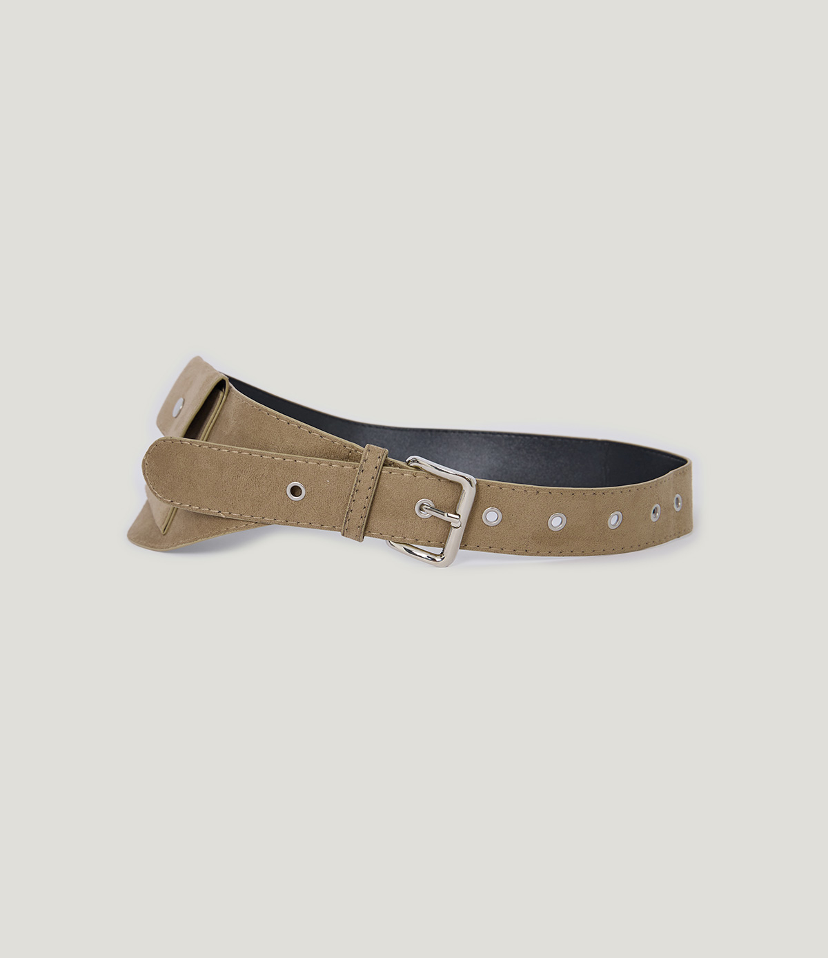 TWEE Chia suede pocket belt - Product detail view
