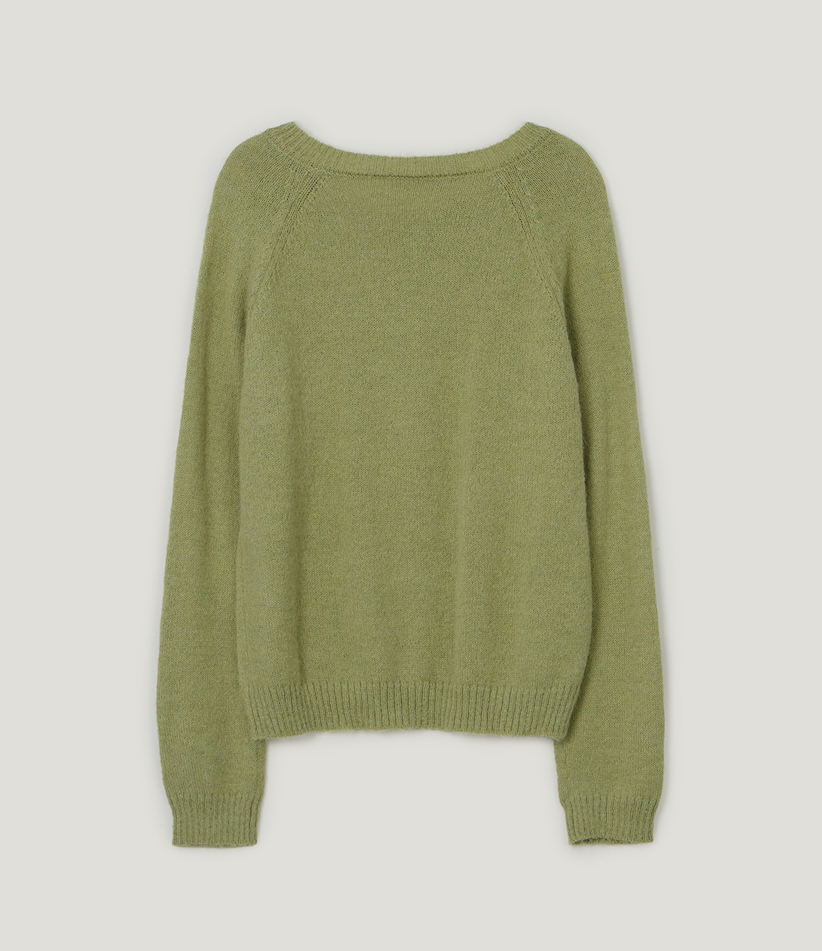 TWEE Pomki button brushed long sleeve knit - Product detail view
