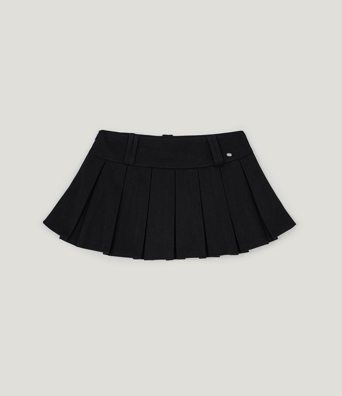 TWEE Hesi suede pleated mini skirt - Product detail view