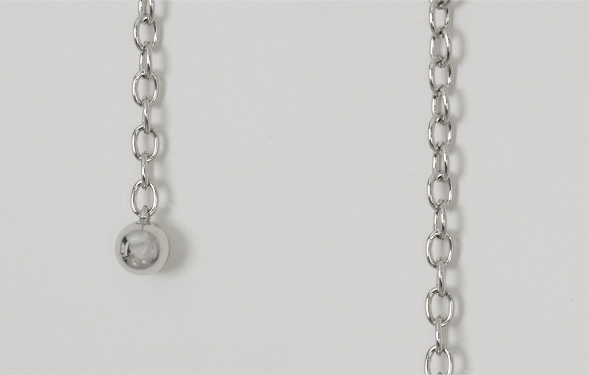 TWEE Kochel wave ring chain belt - Fabric and construction close-up