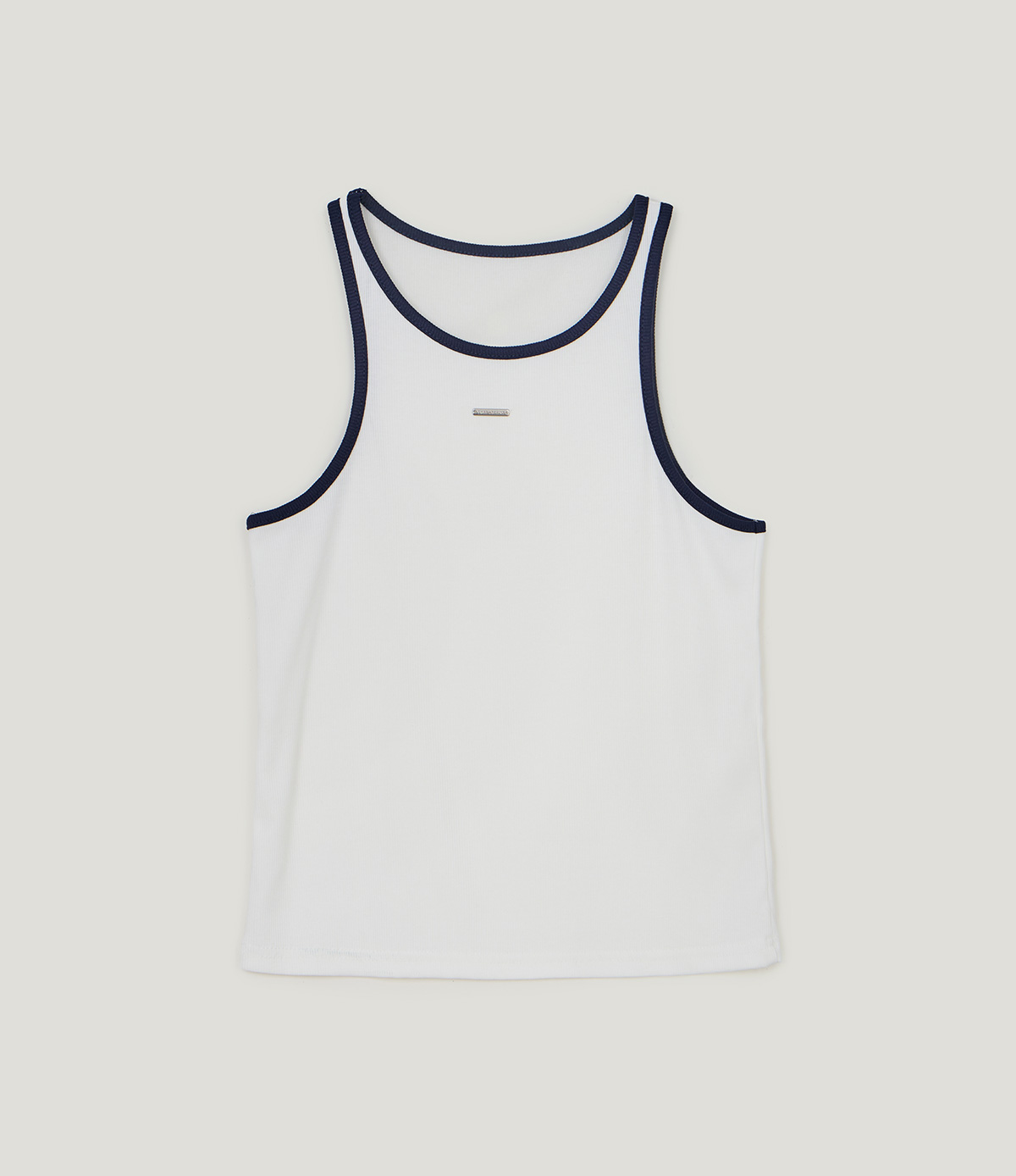 TWEE Roizen contrast sleeveless long sleeve T-shirt set - Product detail view