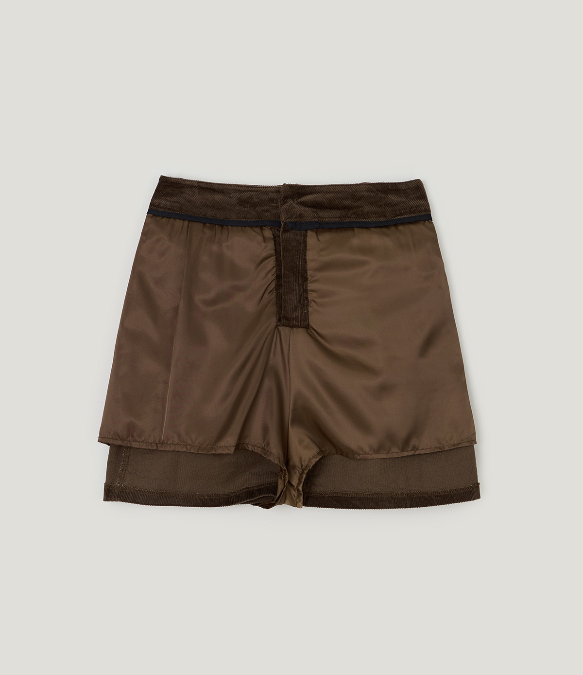 TWEE Morem basic corduroy mini skirt - Product detail view