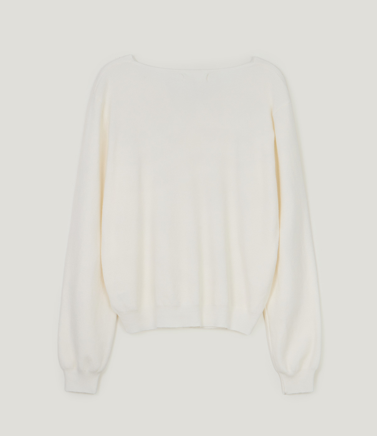 TWEE Korat zigzag button collar knit long sleeve cardigan - Product detail view