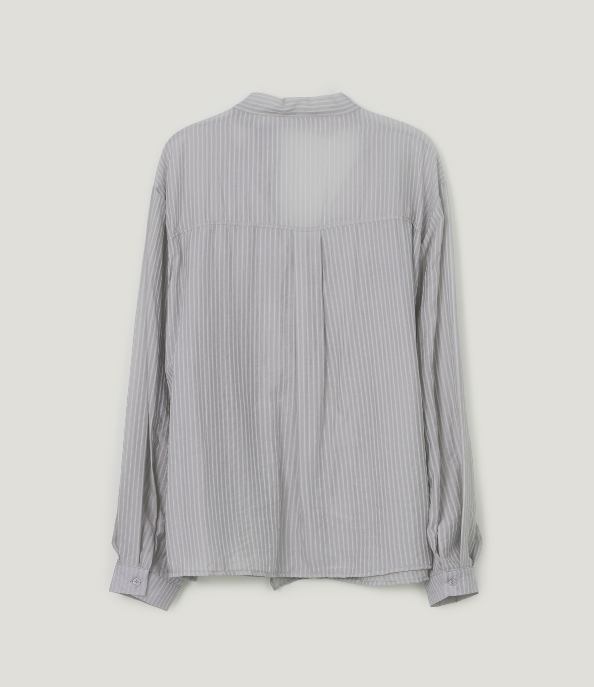 TWEE Kesi frill stripe strap long sleeve blouse - Product detail view