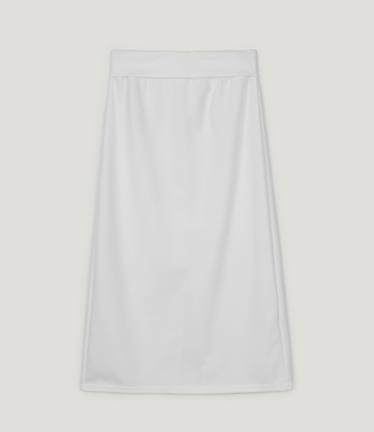 TWEE Tini folding front slit long skirt - Product detail view