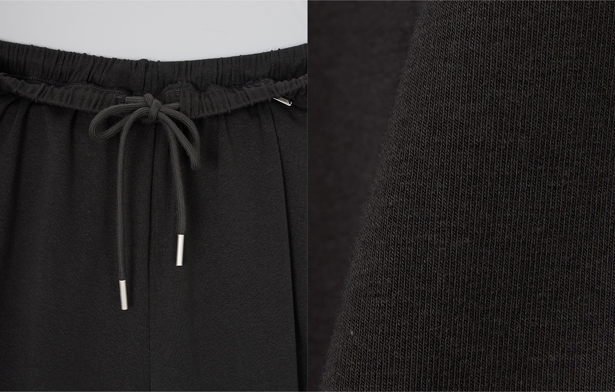 TWEE Zsen button banding harem pants - Product detail view