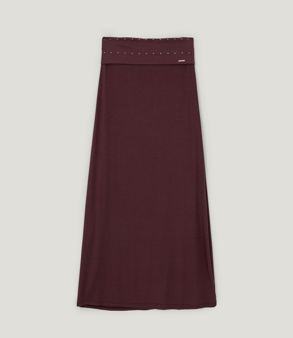 TWEE Nego stud folding maxi long skirt - Product detail view