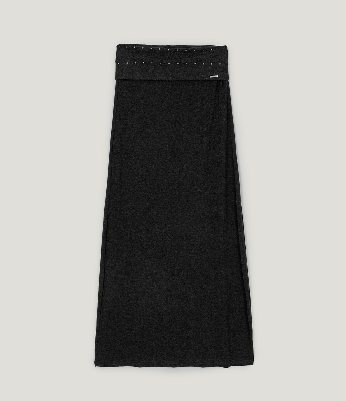 TWEE Nego stud folding maxi long skirt - Product detail view