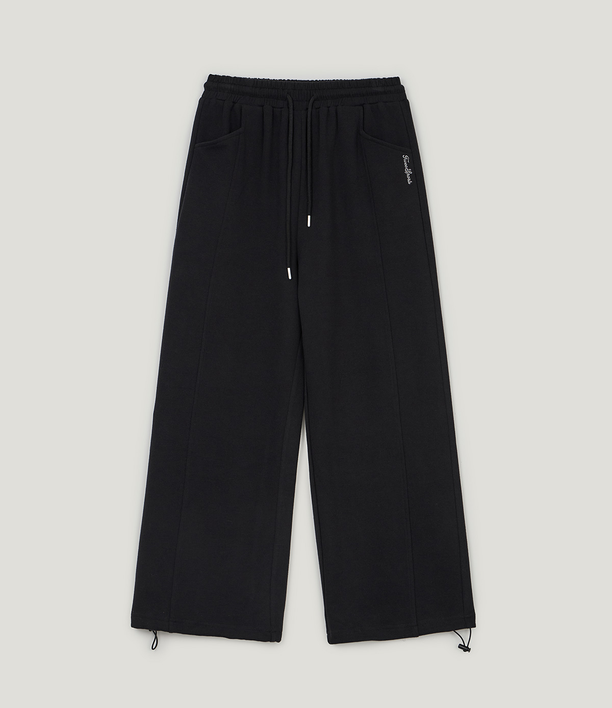 TWEE Med panel banding long sweatpants - Product detail view
