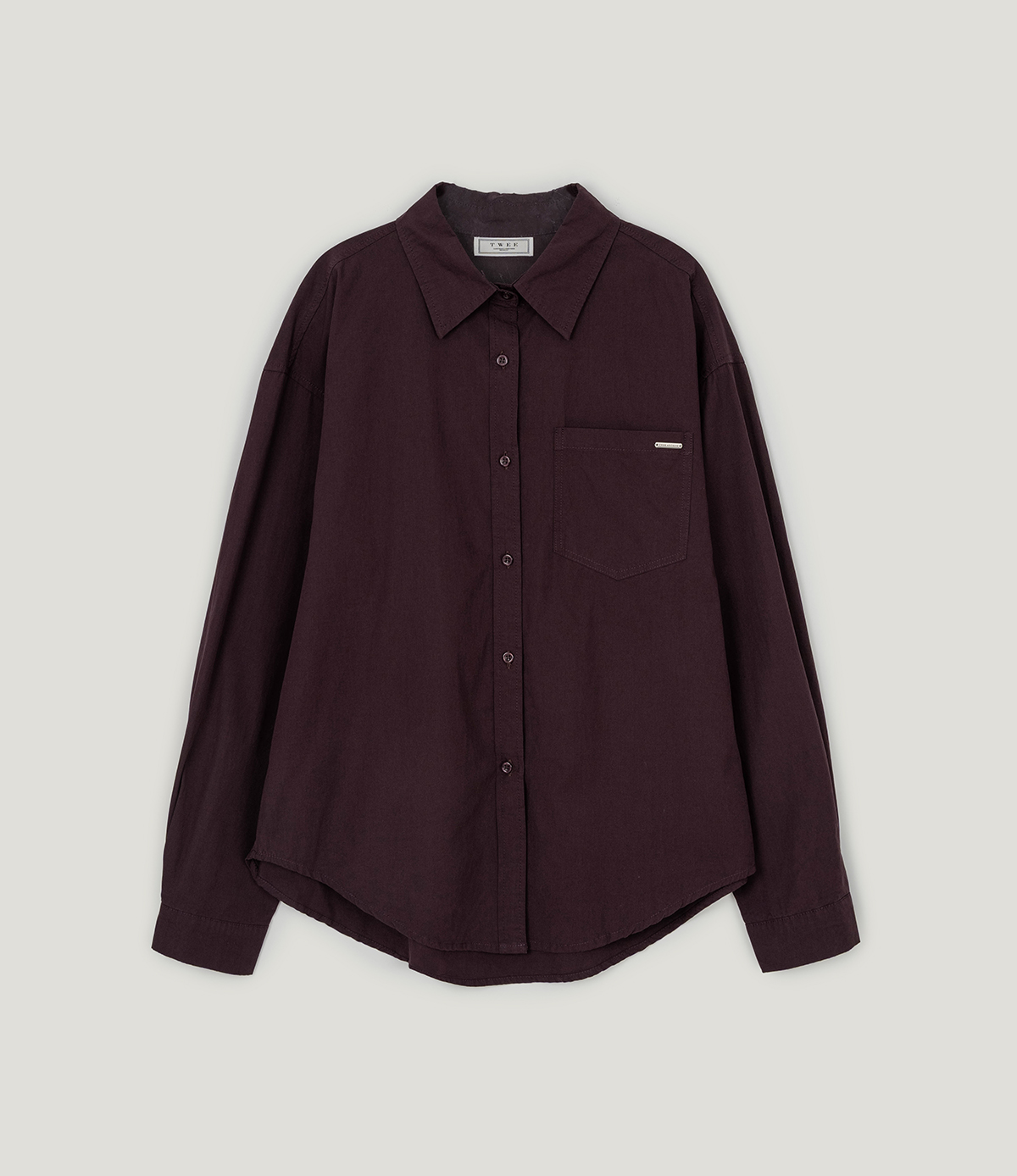 TWEE Patter basic pocket long sleeve shirt - Product detail view