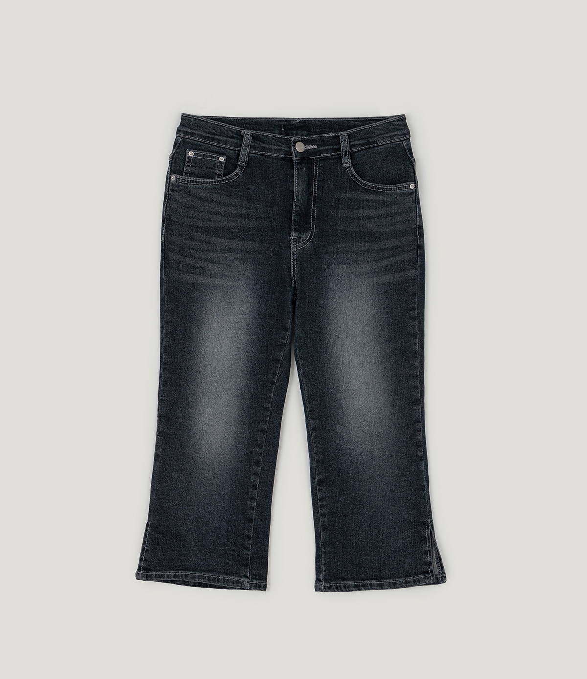 TWEE Dezel washed capri denim pants - Product detail view