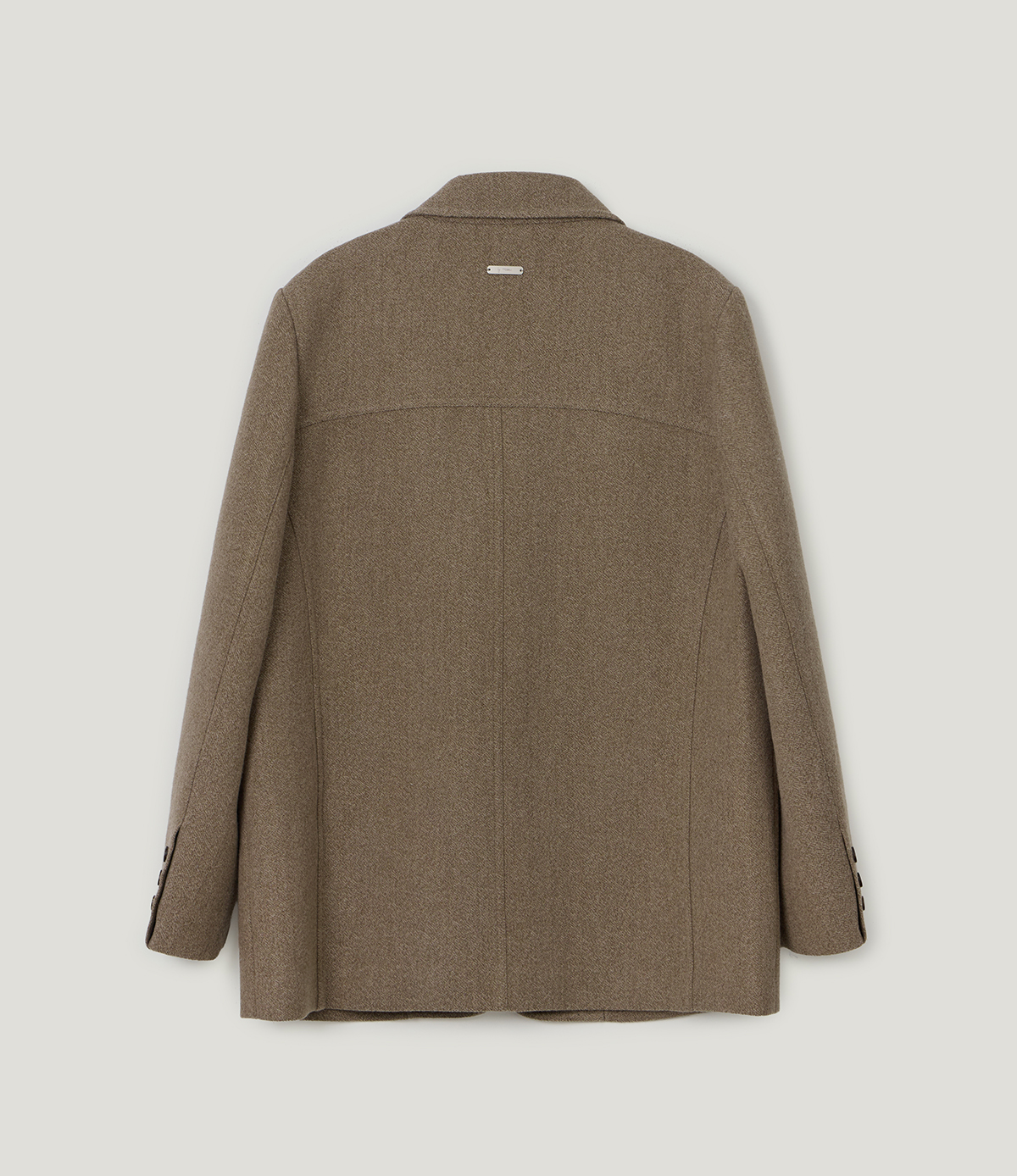 TWEE Denz classic oversized long sleeve jacket - Product detail view