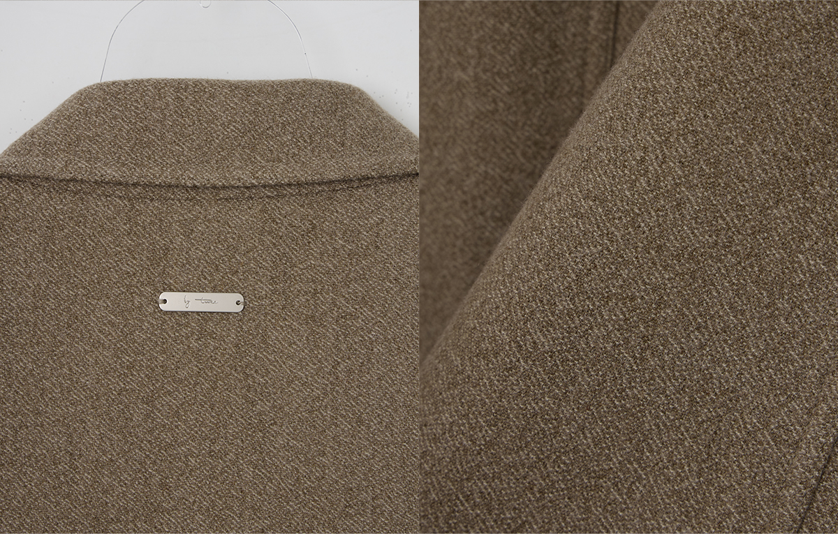 TWEE Denz classic oversized long sleeve jacket - Product detail view