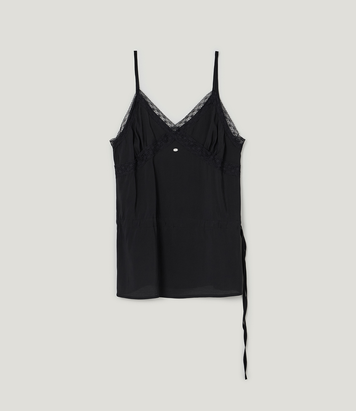 TWEE Benmu lace satin sleeveless blouse - Product detail view