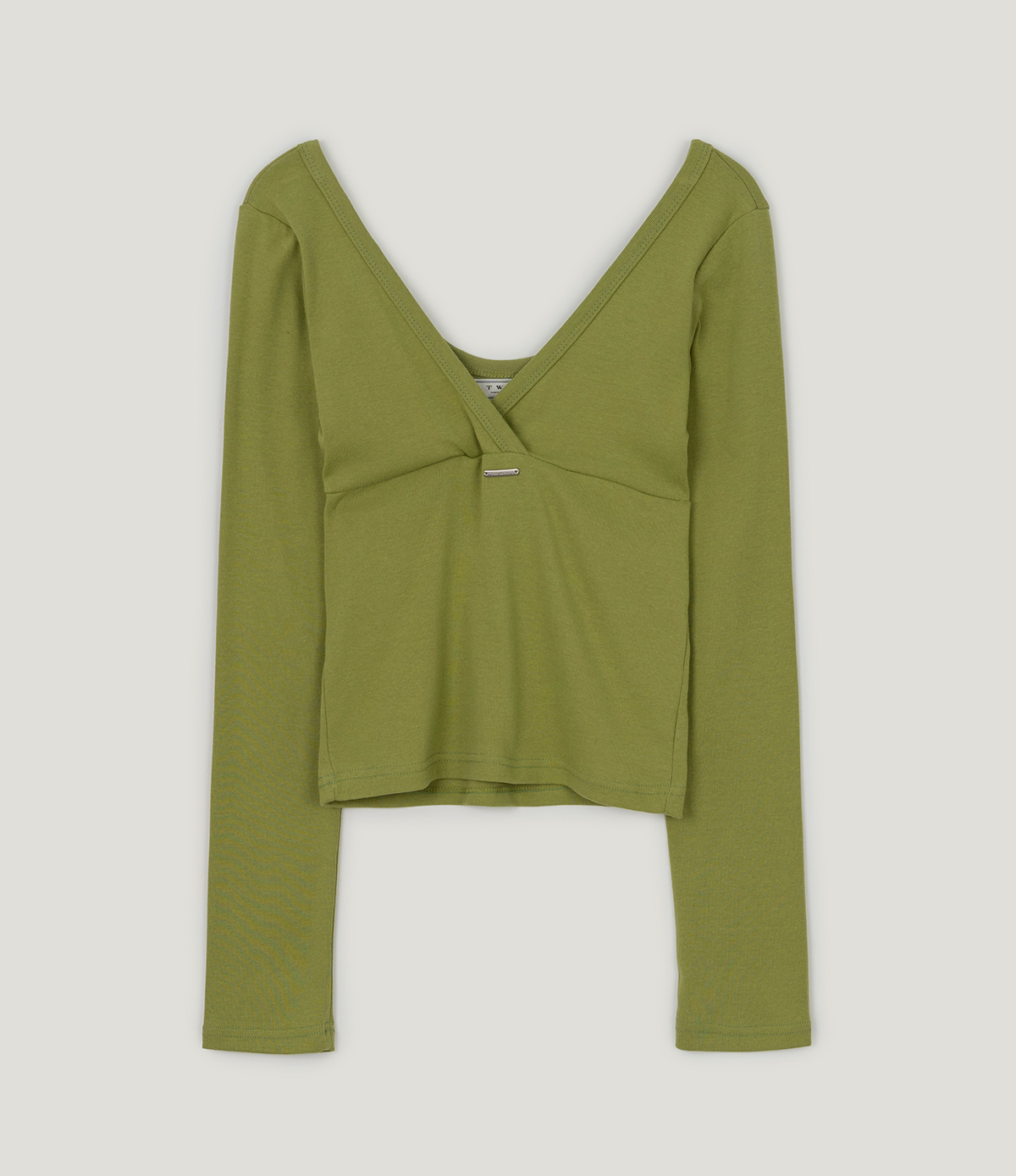 TWEE Relly wrap long sleeve T-shirt - Product detail view