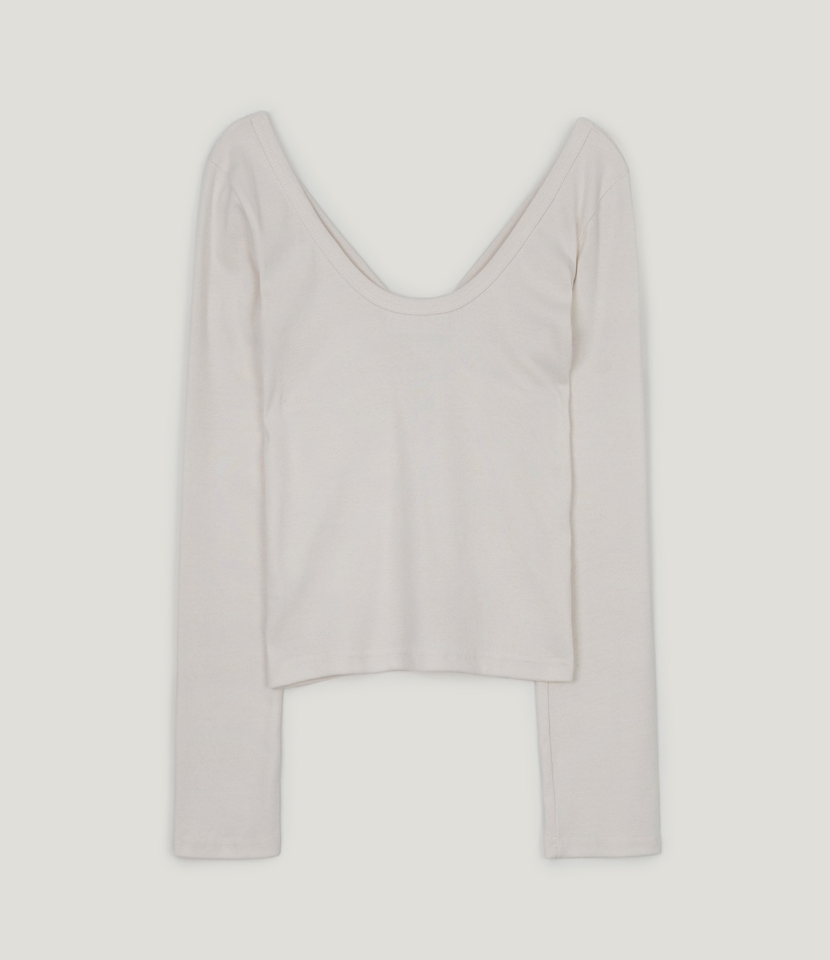 TWEE Relly wrap long sleeve T-shirt - Product detail view