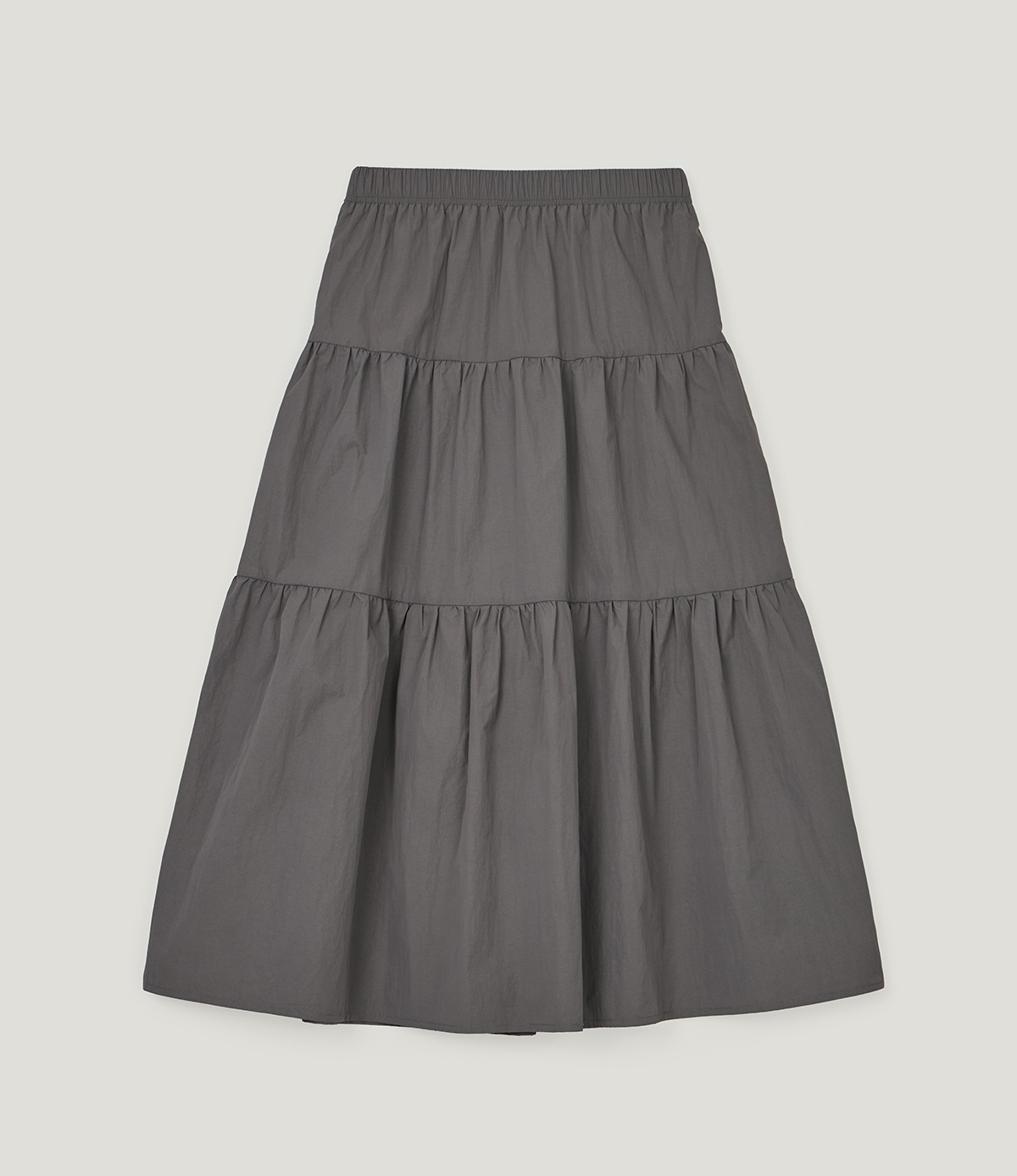 TWEE Jure lace nylon tiered long skirt - Product detail view
