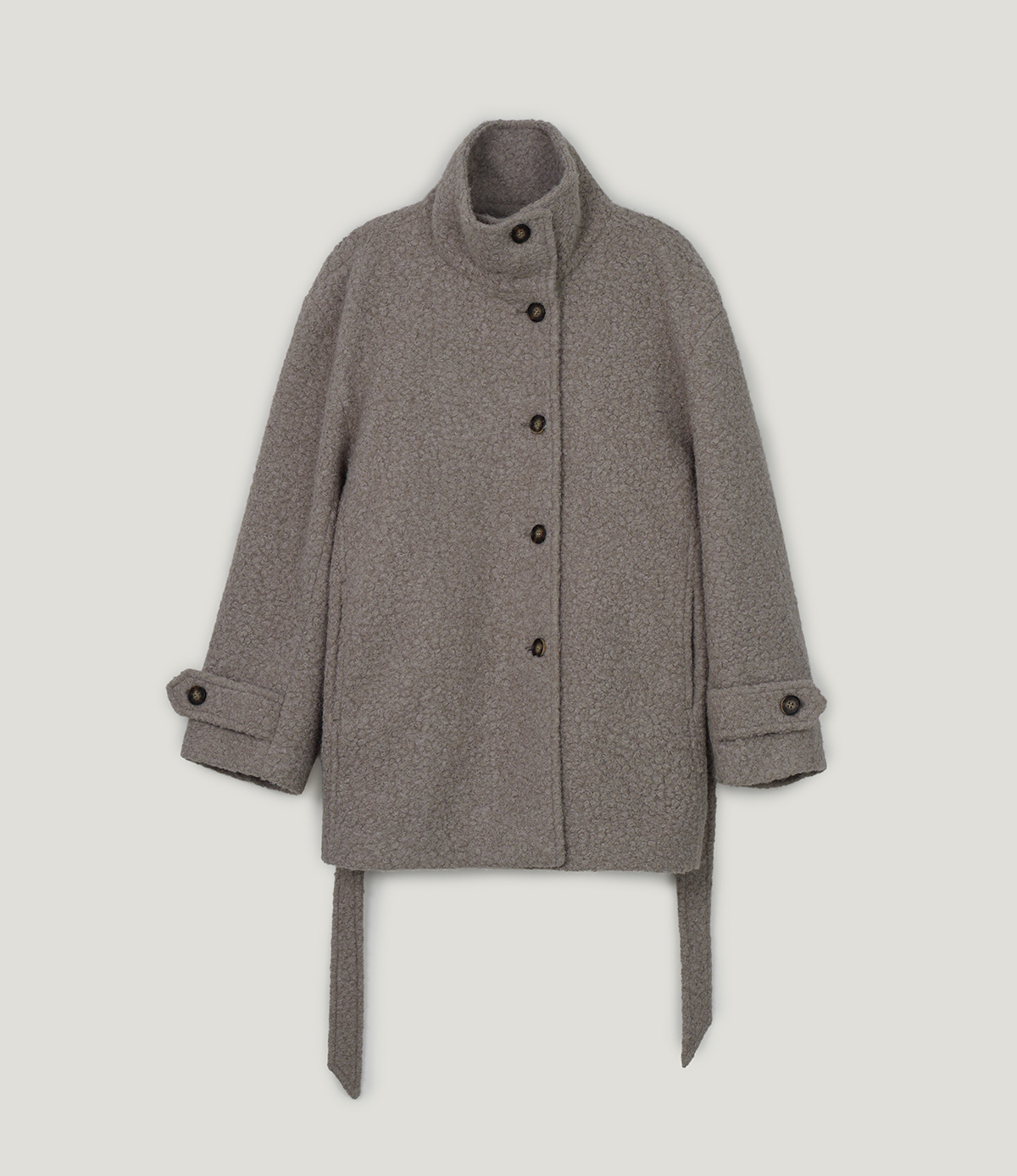 TWEE Obins boucle half coat (strap set) - Product detail view