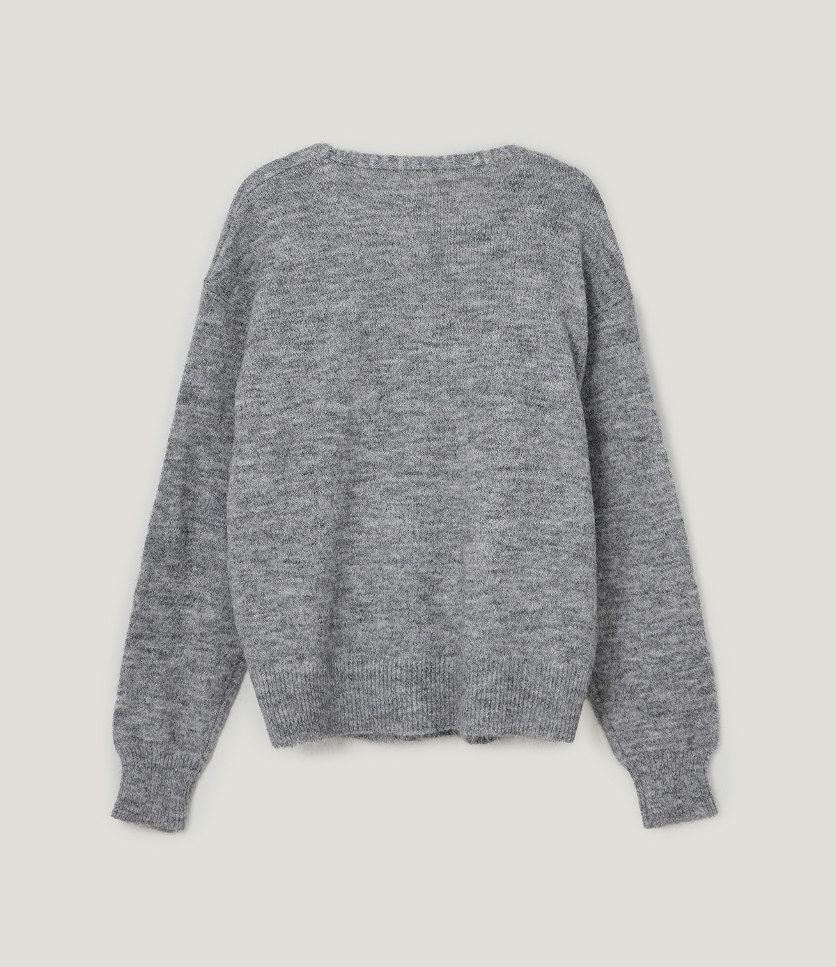 TWEE Runder button layered sleeveless cardigan set - Product detail view